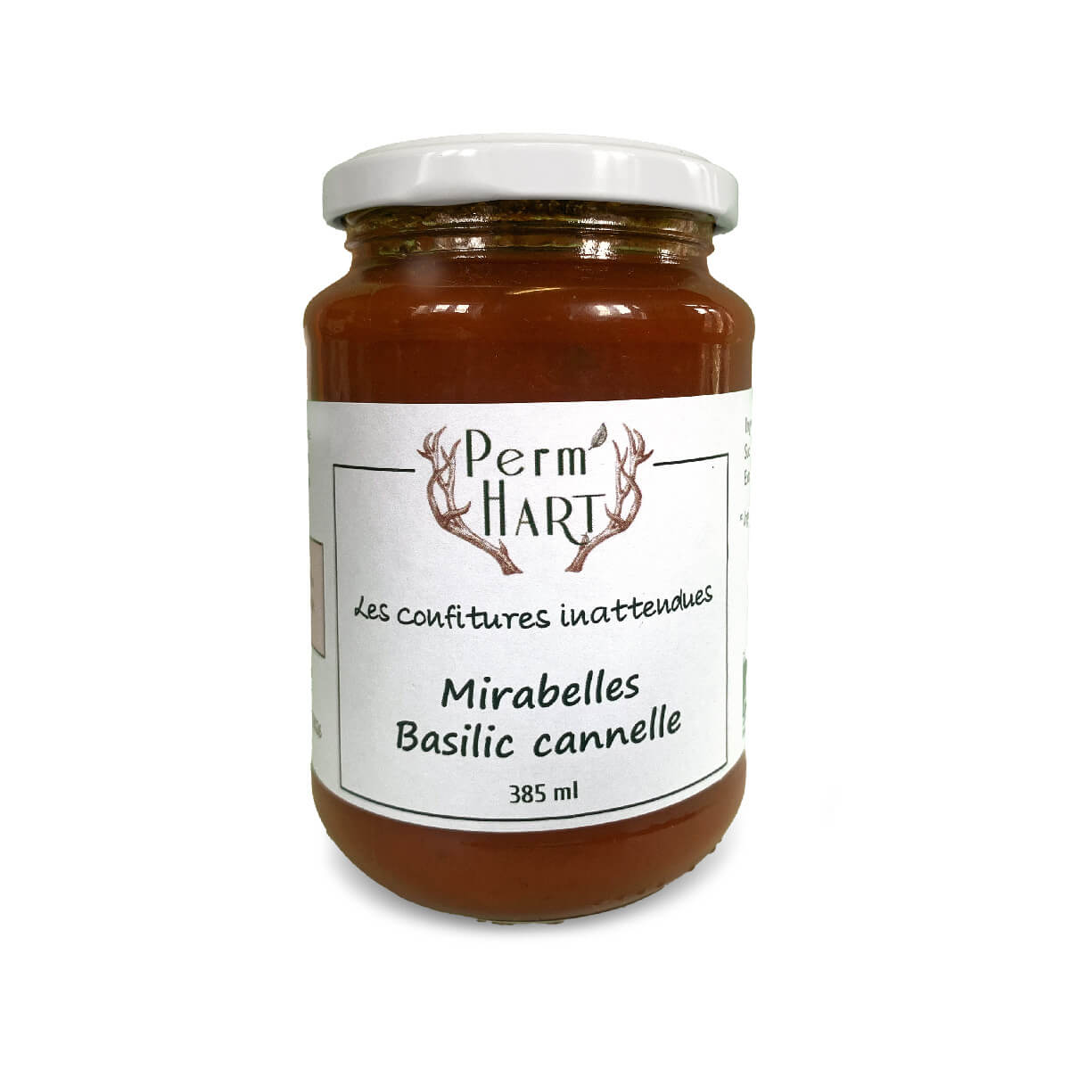 Confiture Mirabelles - Basilic cannelle