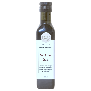 Huile d'olive bio aux herbes